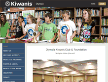 Tablet Screenshot of olympiakiwanis.org